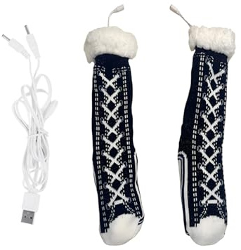 Elektriska strumpor - USB Non Slip Warming Socks | Campingfotvärmare för kallt väder Stövel Sovskor Jakt Camping Travel Autumn Floor Christmas Outdoor House