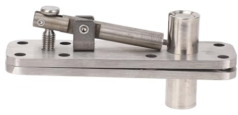 Eujgoov Cerniera per Porta dell'armadio Nascosta 600 Libbre, Acciaio Inossidabile, Rotazione Silenziosa di 180 Gradi per Carichi Pesanti, Ideale per Applicazioni in Cucina e Libreria
