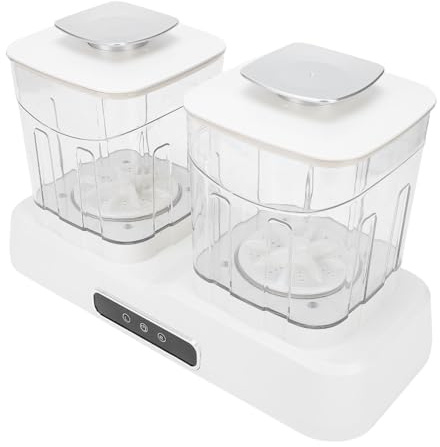 HEEPDD Mini Tvättmaskin, Dubbla Oberoende Badkar 8 Dimensionell Pulsator Design 360 Graders Tvättupplevelse, 2L Kapacitet Skonsamma och Kraftfulla Lägen, med Inbyggt Li-batteri, för