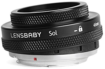 Lensbaby - Sol 45 - Makro - Fest - Schwarz - Nikon F - Kompatibel mit einer Vielzahl von Kameras