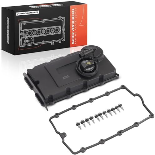 Frankberg Tapa de culata Tapa de válvulas Diesel Compatible con A3 8P1 2.0L T.o.u.r.a.n 1T1 1T2 2.0L Golf V 1K1 2.0L P.a.s.s.a.t Variante 3C5 2.0L Outlandel II CWW 2.0L Replace# 03G103469R