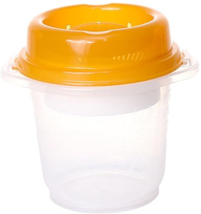 Generic Cuociriso per Microonde, Multiuso, Capacità 900 ml, Bianco