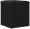 vidaXL Aufbewahrungsbank Schwarze Eiche 42x42x45 cm Massivholz