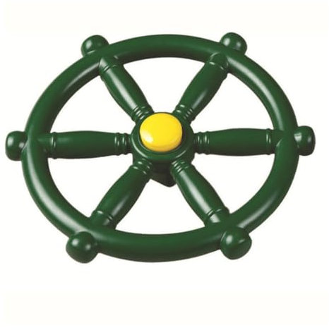 Volant d'aire de Jeux, Accessoires de balançoire, kit de balançoire, Volant d'aire de Jeux, pour Aire de Jeux, Jungle, Accessoires de Fitness, Bateau Pirate, Roue avec Outils de Fixation pour