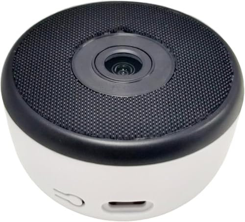 YESKAMOU 2K Caméra Surveillance WiFi Intérieure pour Fenêtre, Caméra Interieur pour la Sécurité à Domicile avec Vision Nocturne Couleur, 2,4G&5GHz Enregistrement 24/7, Anti-Éblouissement & Antireflet