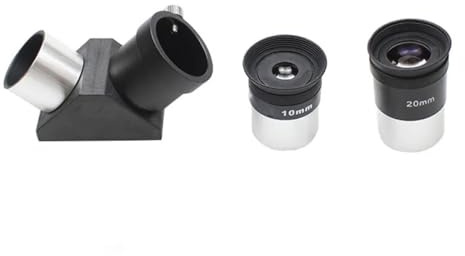 Accessori per telescopi Set di adattatori diagonali for prisma di costruzione da 90 gradi for oculare da 10 mm 20 mm 1,25 