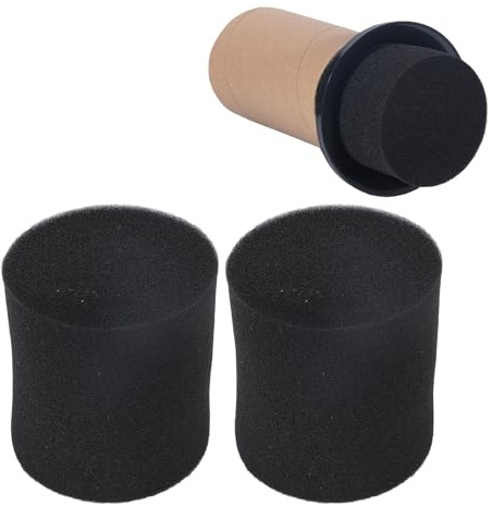 Sxhlseller 2-pack 80 Mm Högtalarportssvampar för Basreflexskåp, Ljudförstärkningspluggar för Att Minska Brus i Gör-det-själv-högtalarsystem för Hem och Bil