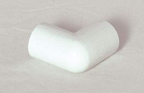 Solvent Weld 21.5mm 90 Degree Overflow Pipe Bend - Pack of 2