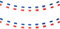 Bandera de Francia 40 unidades bandera de Francia, guirnalda Francia 11.4M, banderines Francia, bandera Nacional Banderas Europeas 14 x 21 cm para Decoraciones de Bares de Jardín
