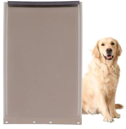 Ersatzklappen für Hundetüren, Türklappe für Hundehütten oder Zwinger, Haustierprodukte und -zubehör, Sicherer Kunststoff-TPU-Streifen für Selbstgebaute Hundehütten oder