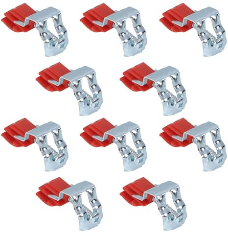 Sink Fixing Clips 10 PCS Undermount Sink Brackets Kitchen Sink Mounting Kit Adjustable Installation Repair Hardware Clips Arc Shaped Fastener Support