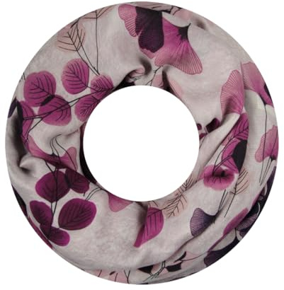 Majea Damen Loop Schal Schlauchschal Halstuch (880022) (beere 31)