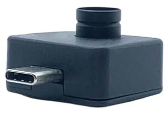 Qcbuegof Thermal Images 32 x 32 Resolution -20 °C -1000 °C Thermal Camera for Smartphone Type C Interfaces Heat Camera Outdoor Exploration Thermal Camera