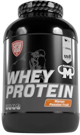 Mammut Nutrition Whey Protein, Mango Passion Fruit, Molke, Eiweiß, Protein Shake, 3000 g