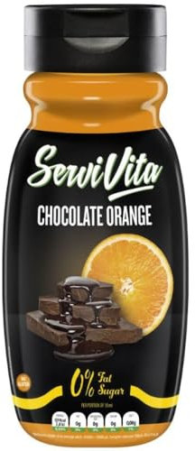 Servi vita Salsa Cioccolato e Arancia