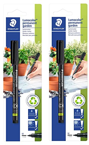 Garden Marker Pen Permanent Outdoor Marker Pack of 2