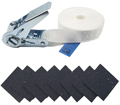 Spanngurt 1tlg. 6m LC 800 daN i.d.U. Weiß