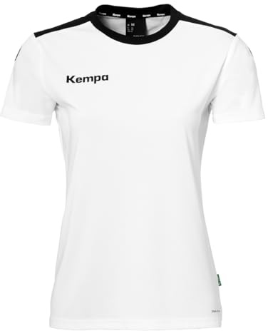 Kempa Damen Emotion 27 T-Shirt, Weiß/Schwarz, M EU