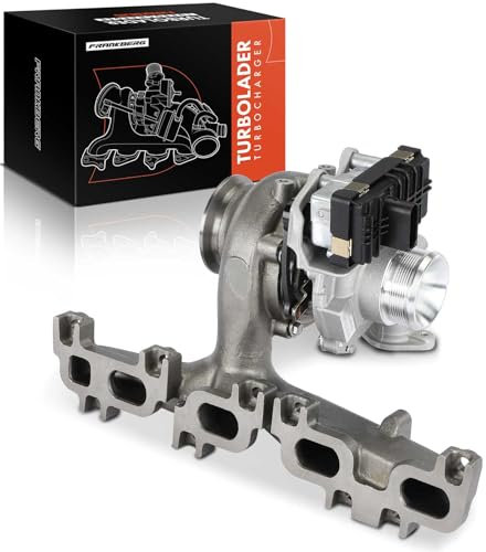 Frankberg Turbocompressore valvola a farfalla a 5 poli compatibile con 500L 351 352 1.6L Diesel 2013-2020 Tipo Hatchback 356 1.6L Diesel 2016-2019 Replace# 55263023