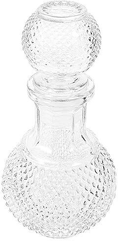 LIGIGWASH Carafe Verre Transparent Distributeur de Liqueur Décoratif pour Vin et Whisky Design Épaisseur Renforcée Pratique et Élégant