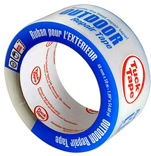 Tuck Tape Ultimate Outdoor Reparaturband, Ummantelungsband, Bauqualität (transparent)