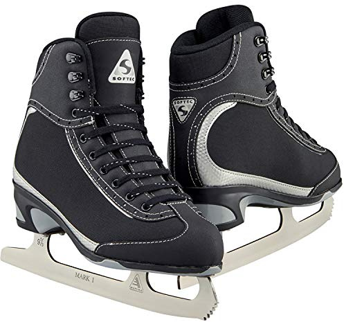 Jackson Ultima Softec Vista ST3201 Figure Ice Skates for Girls/Color: Black, Size: Youth 1