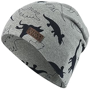 Sterntaler Berretto da Ragazzo, Argento, 57 cm