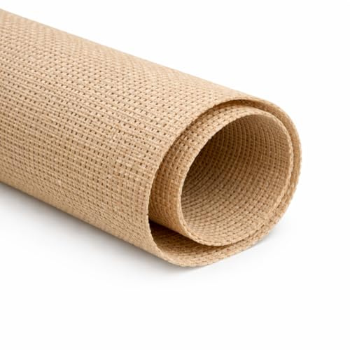 Tessuto Impermeabile al Metro - Qualità Premium - 60cm Beige | Textilene per Esterno – Sdraio, Lettini, Tappezzeria Outdoor | Durevole - Traspirante - Resistente UV | Tessuto Alta Qualità - GALEONE