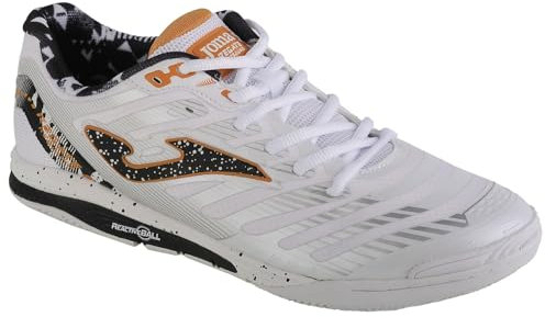 Joma Regate Rebound 2402 IN RRES2402IN, Men Indoor Football Trainers, White, 44 EU