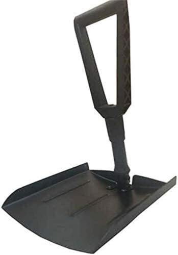 GaRcan Pala De Nieve Pala De Nieve Plegable De Aluminio, Pala Cuadrada Multifunción, Pala De Nieve para Coche De Emergencia Al Aire Libre
