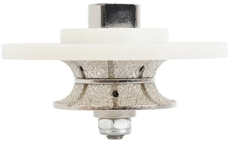 Raizi V Type 22mm Angle Grinder Full Bullnose Diamond Hand Profile Router Bits for Marble Granite Porcelain Ceramic Tile