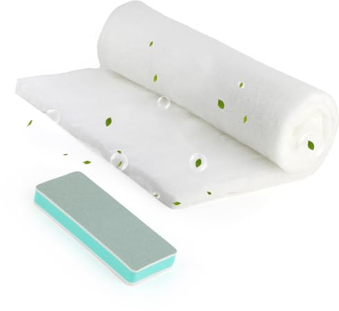 TGHongKy G4 Esponja Filtrante Acuario 50 * 120CM Esponja para Filtro Acuario Filtro G4 Esponja Filtro Aire Filtro Aire Acondicionado con Cepillo de Limpieza Repair