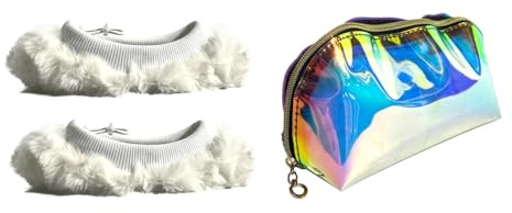 Qianly Housses de Protection pour Patins à Glace, Légères et Souples, Absorbantes et Imperméables, pour Patins Artistiques