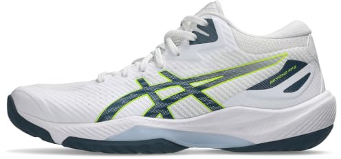 Asics Beyond FF Mt 2 volleybollskor herr, White Raw Indigo, 45 EU