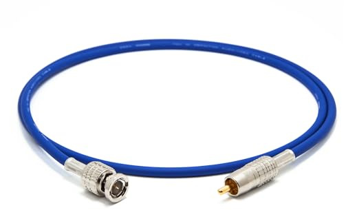 enoaudio Mogami 2964 High-Definition Digital koaxial kabel 75 ohm | Canare Gold Cinch RCA – BNC | HiFi, 3,0 m