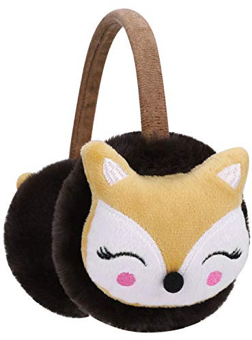 IBLUELOVER Ohrenwärmer Damen Ohrenschützer Folding Earmuffs Weiche Plüsch Ohrenband Bärentatze Ohrenschutz Niedliche Tiermuster Winterzubehör Ski Outdoor Laufen Ohren Kälteschutz Weihnacht Geschenk