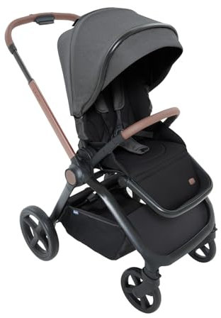 PASSEGGINO MYSA BLACK SATIN CHICCO