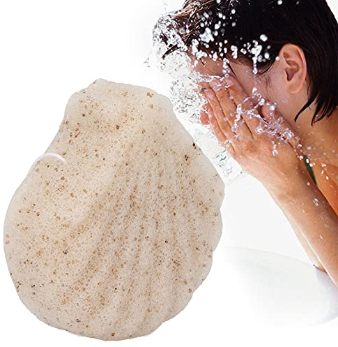 Esponja facial de konjac, Esponjas exfoliantes para todo tipo de piel, Esponja natural para limpieza y exfoliación facial, limpiadora facial y exfoliante suave, ideal para viaje