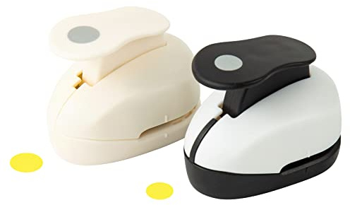 2-teiliges Lochstanzen-Set für Bastelarbeiten mit 38 und 25 mm, Kreisschneider, Papierlocher-Set, Scrapbooking, Locher für Flaschenverschlüsse für Bastelarbeiten, Kartenherstellung, DIY-Alben, Fotos