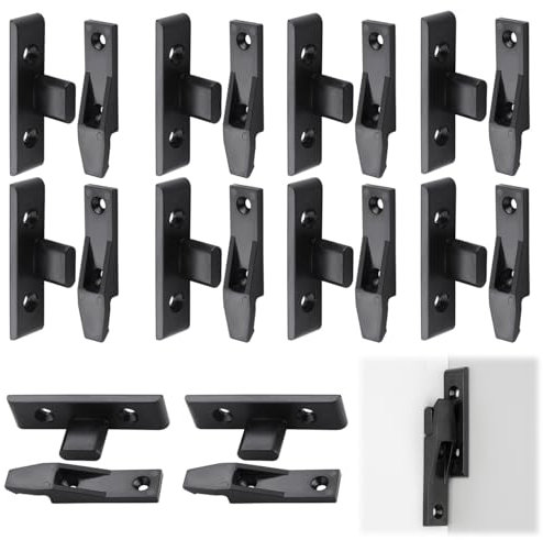 Lot de 10 paires de clips pour panneau de baignoire - Clips de plinthe - Clips de plinthe - Fixation rapide en ABS