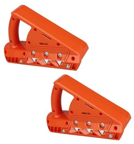 Gralara 2 Raboteuses D'angle pour Plaques de Plâtre, Outils de Coupe Légers à 45 et 60 Degrés