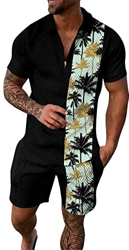 Completo Uomo Elegante Cotone Tuta Casual Sportiva Completo Due Pezzi T Shirt E Pantaloncini Taglie Forti Complete Running Estivi Offerta Estivo Completini Casa Completino Ginnastica Training Spiaggia