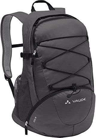 VAUDE Wanderrucksack Ifen Schwarz 19 l, wasserdichter Rucksack Damen & Herren, leichter Trekkingrucksack mit belüftetem Tragesystem, optimale Lastverteilung