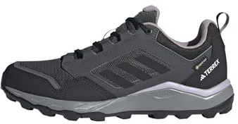 adidas Women's Terrex Tracerocker 2 Gore-TEX Trail Running Shoes, Grey Six/Core Black/Grey Three, 7 UK