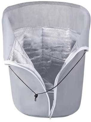 Blumentopf-Schutzbeutel - Pflanzen-Frostschutzhülle, Blumen-Frostschutz-Abdeckbeutel | Pflanzenerde-Schutztopf, Frostschutzhülle für Topfpflanzen für Sträucher und Tomaten, 65 x 70 cm