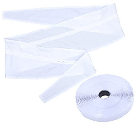 ERINGOGO Mobiles Klimatuch abdichtung für mobile klimageräte mobile klimaanlage fensterabdichtung zubehör Fensterdichtung universelle Fensterabdichtung 210t Polyestertaft Weißleim