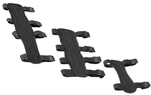 elToro Armschutz Curdora Sport Unterarmschutz (Schwarz, M - 25cm)