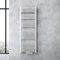 doporro Design Badheizung gerade 140x50cm Weiß Röhrenheizkörper Horizontal 2in1 Mittelanschluss oder Seitenanschluss Badheizkörper