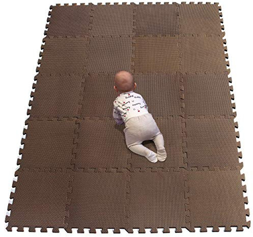 YIMINYUER® 20 Pezzi (30cm×30cm×1cm Ogni Pezzo), Tappetini Puzzle, Bambini Tappeto Gioco, Matrice Tappezzi Puzzle, Gioco Ragazzi R06G301020