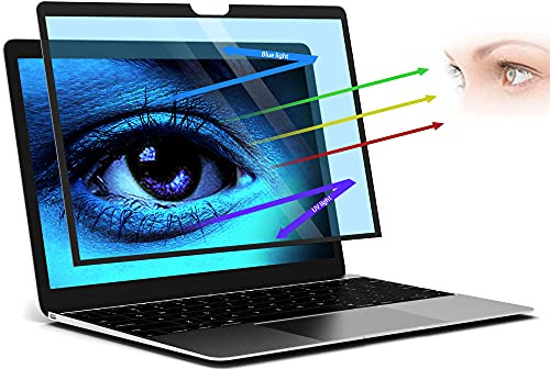 FILMEXT for Macbook Pro 16 inch 2019 Anti-Glare Anti-Blue Light Screen Protector Filter, Eye Protection Blue Light Blocking Filter Compatible with Macbook Pro 16 inch 2019-2020 (A2141) Only